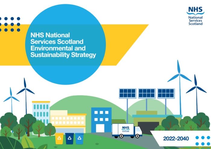NHS National Services Scotland launches Environmental and Sustainability Strategy